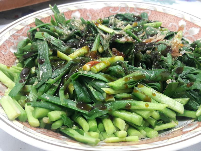 韭菜柴魚片
