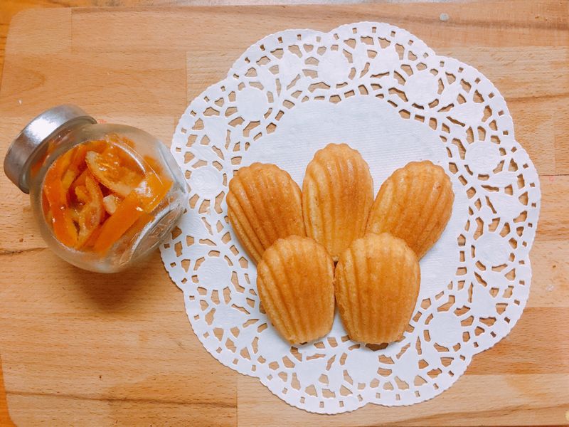 糖漬橙皮瑪德蓮