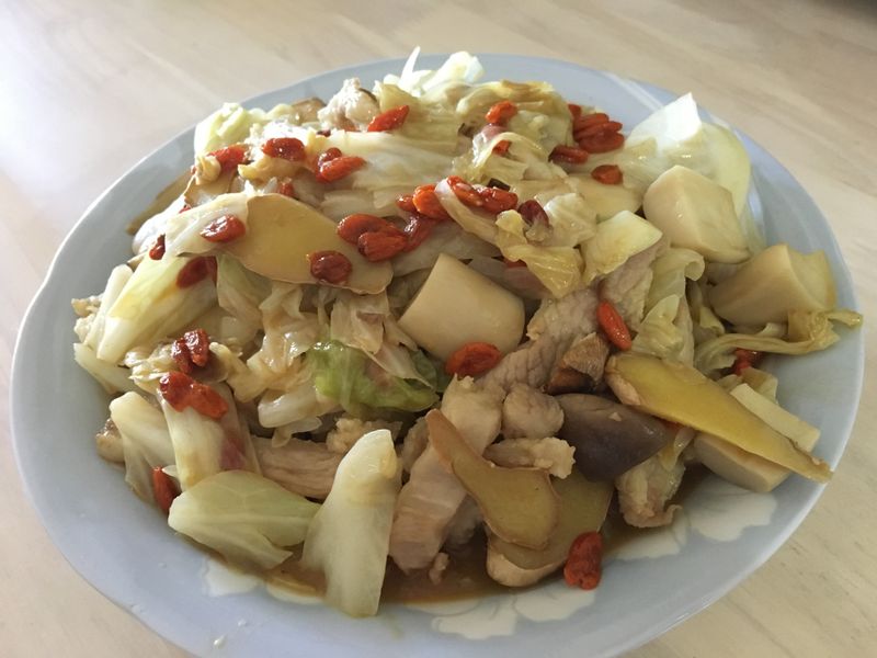 麻油松阪豬