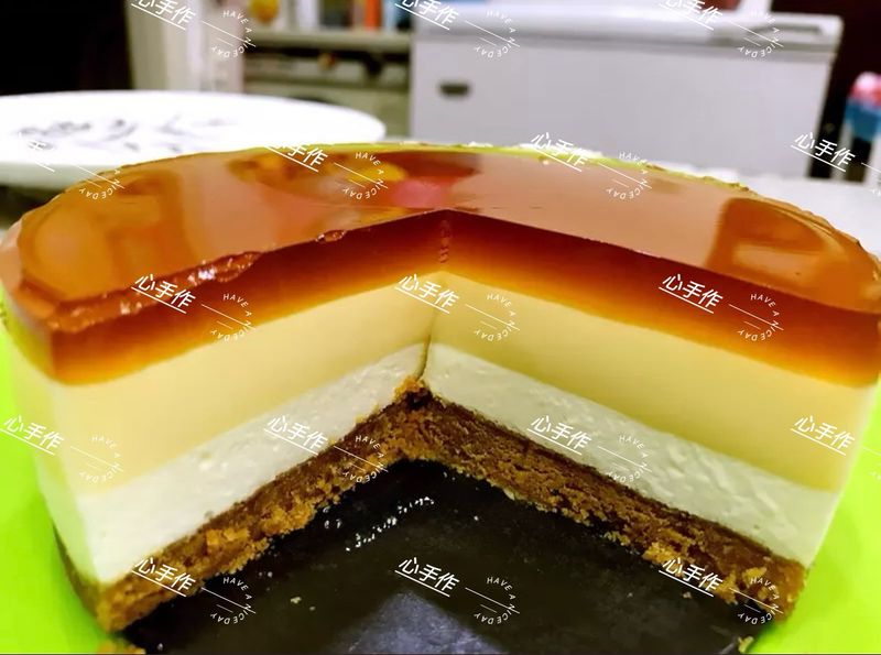 🍮焦糖布丁乳酪蛋糕🍮(5吋、免烤箱)