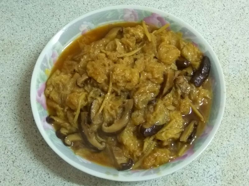 香菇麵筋