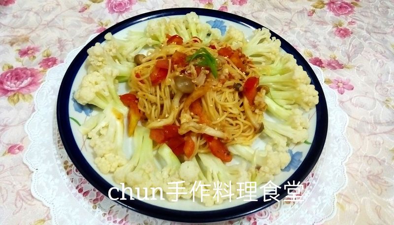 蕃茄肉醬義大利天使麵(百味來私房美味)