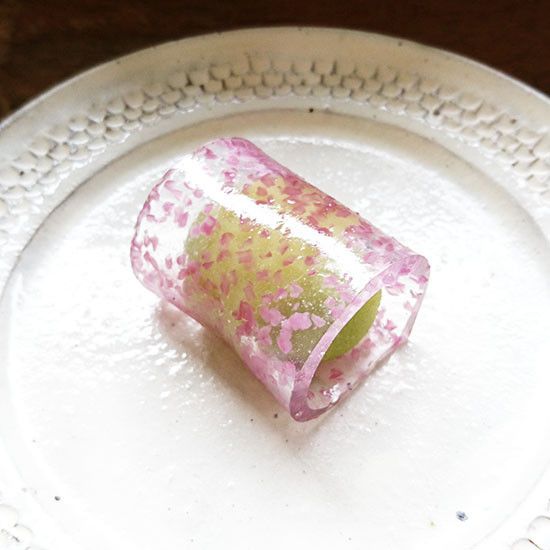 【Tomiz小食堂】和菓子.紫藤花
