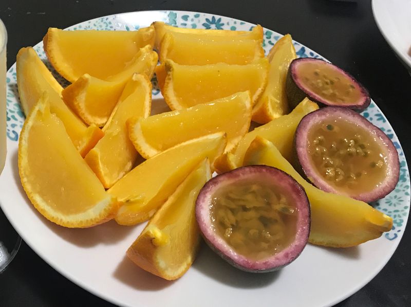 百香果綠茶凍/香吉士果凍