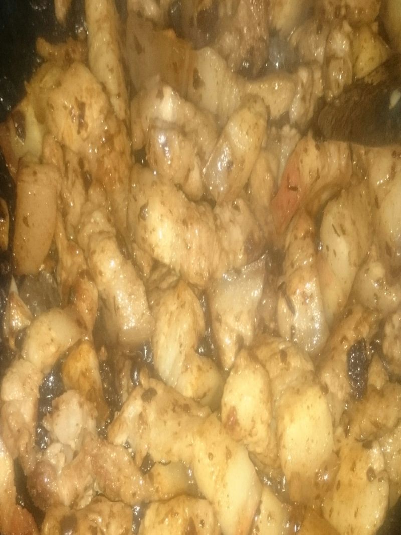 豆鼓炒肉