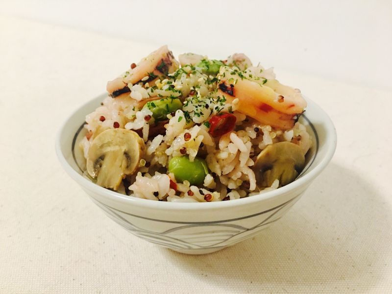 透抽藜麥炊飯(電子鍋版)