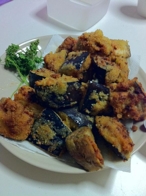 酥炸茄子