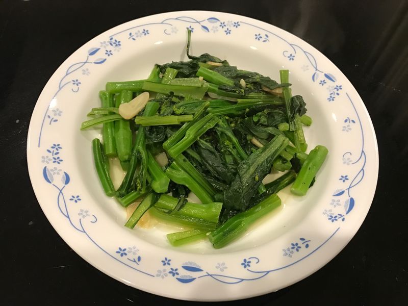 炒油花菜