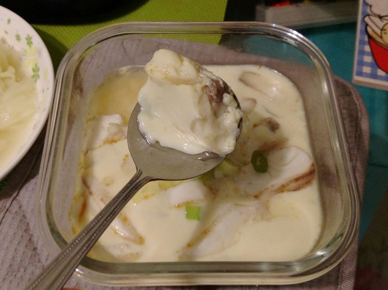 鯛魚片蒸蛋