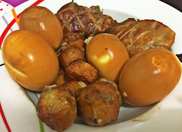 ♥高山茶煙燻(雞腿、雞蛋、魚豆腐、魚丸)