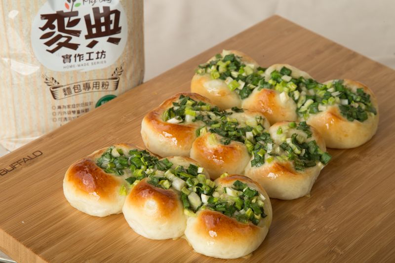 蔥花麵包 【麥典實作工坊麵包專用粉】