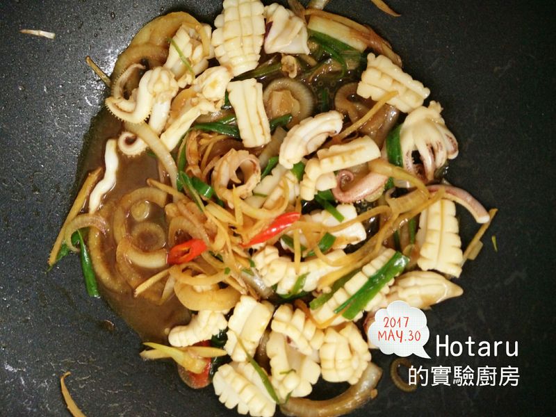 炒花枝
