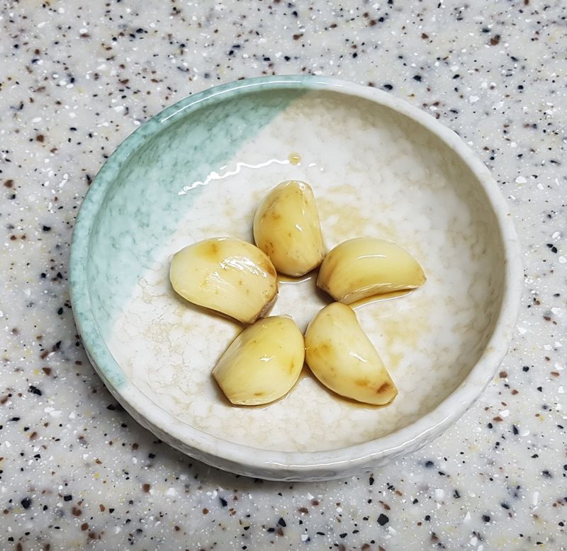 （韓式）醬醃蒜頭 마늘장아찌