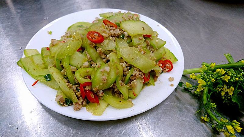 肉末刺瓜