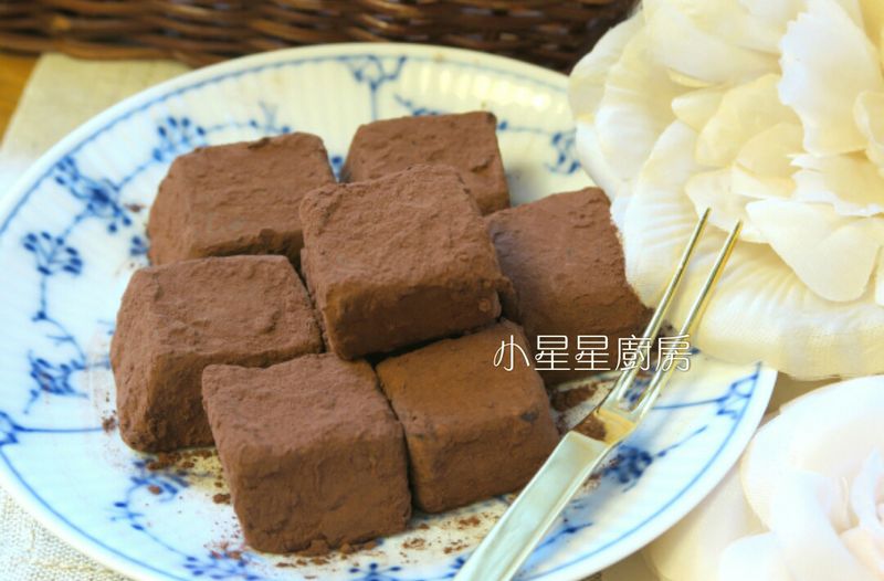 甜蜜情人節~自製入口即化的生巧克力
