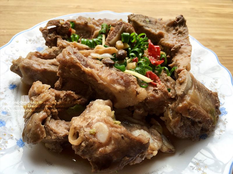 電鍋料理〡豆鼓辣椒蒸排骨【蒸健康寶寶鍋】
