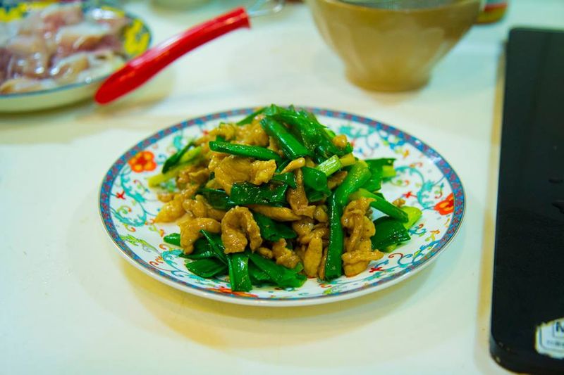 快炒店人氣料理 蔥爆牛肉(不勾芡)