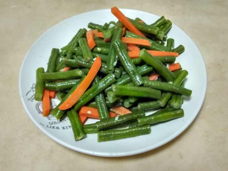 清炒菜豆