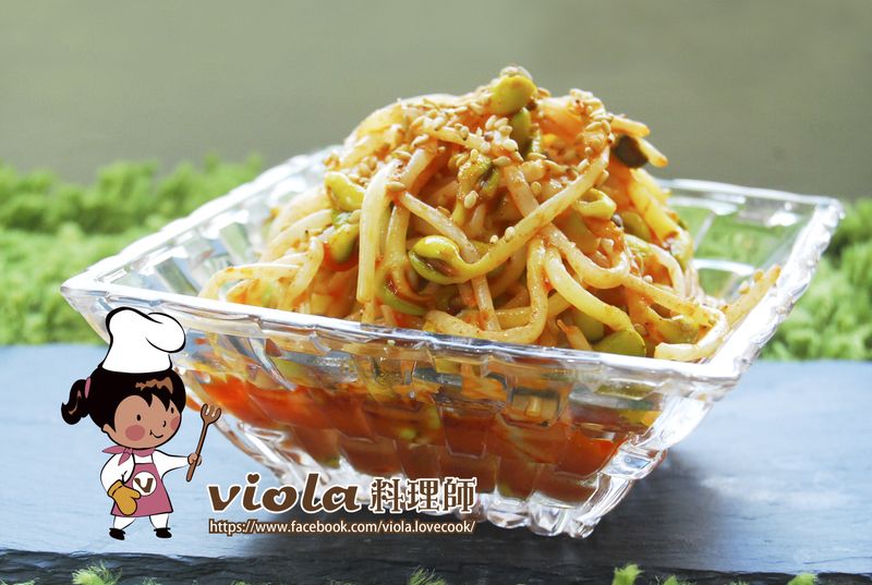 韓式涼拌黃豆芽