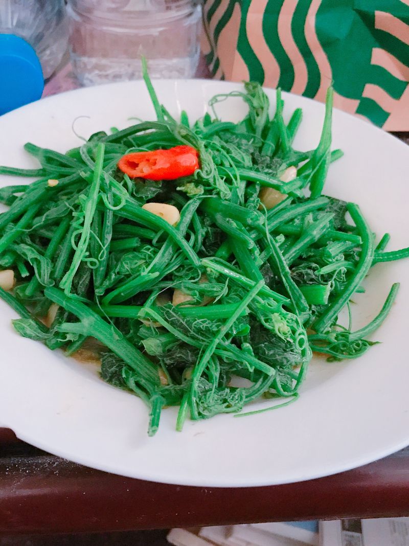 蝦醬龍鬚菜