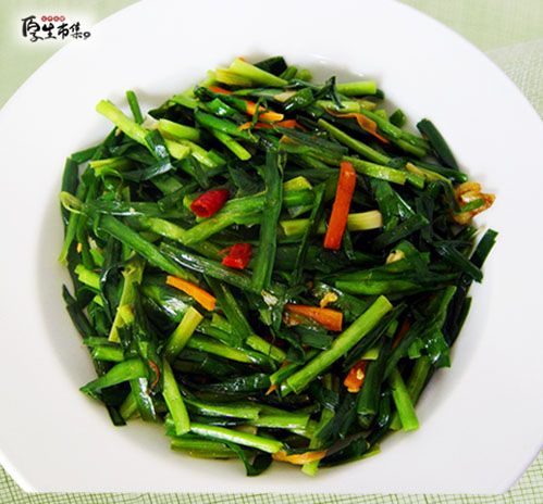 【厚生廚房】蒜香韭菜