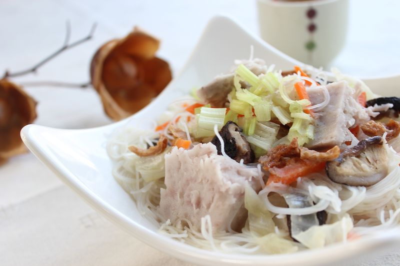 芋頭米粉湯 #調理美味