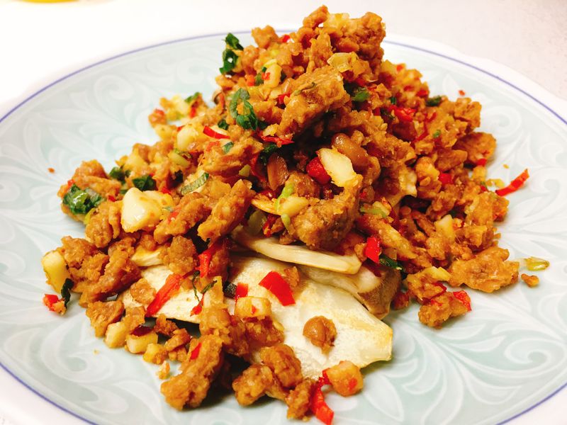 豆酥杏鮑菇