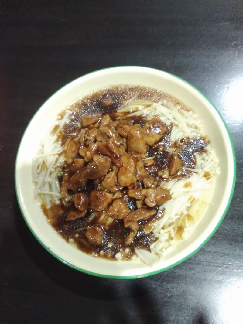 蒸金针菇
