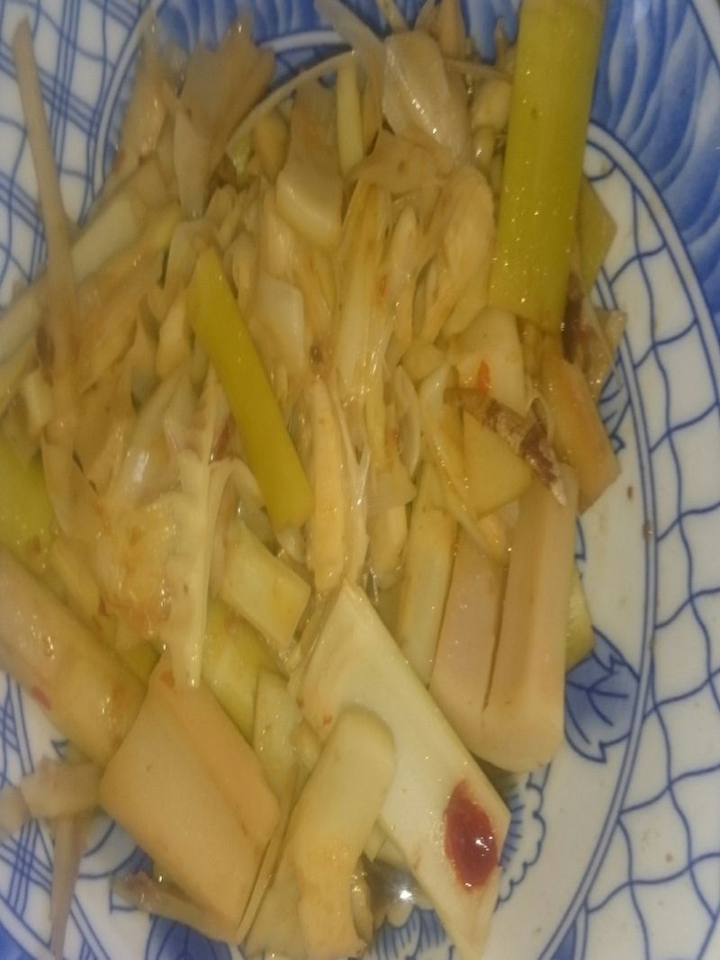 豆瓣炒桂筍