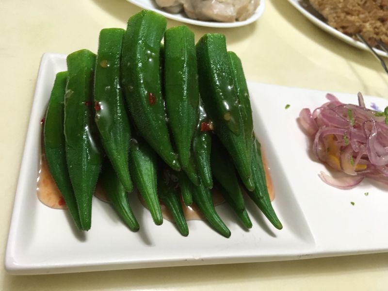 泰式涼拌秋葵