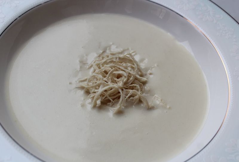 蒜香雞絲湯