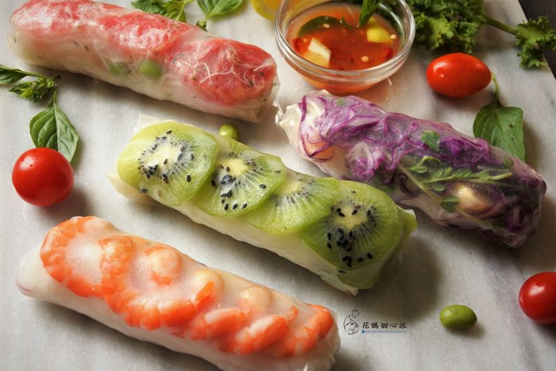 越式蔬果春捲