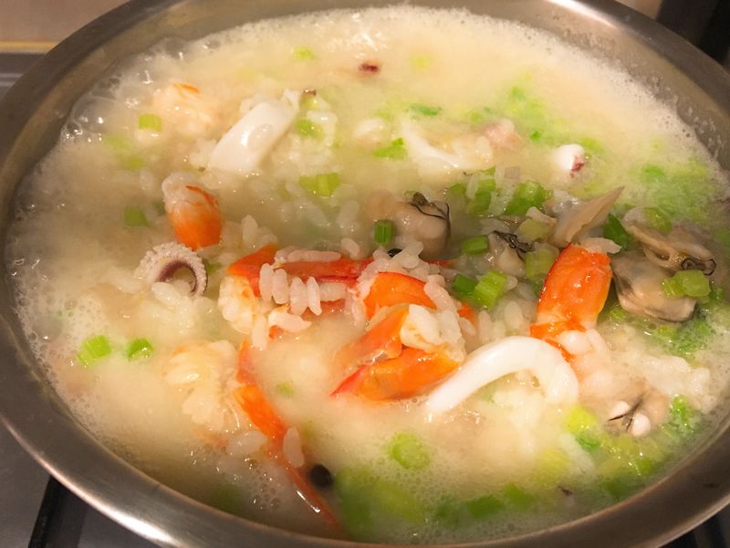 鮮味十足海鮮粥