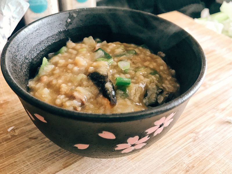 香噴噴皮蛋瘦肉粥