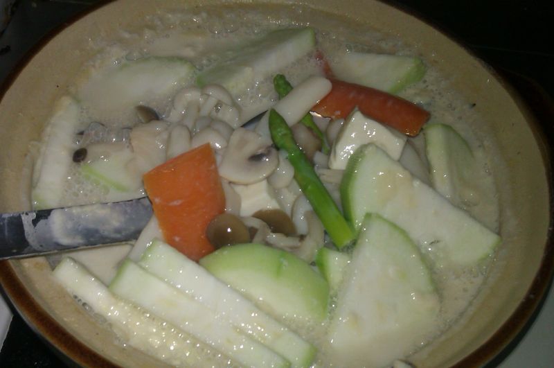 養身有機豆漿眾菇湯