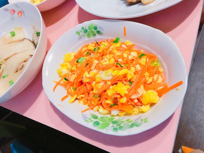 胡蘿蔔炒蛋