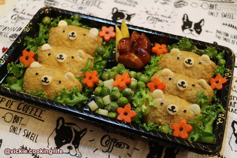 小熊造型便當&療癒餐盒