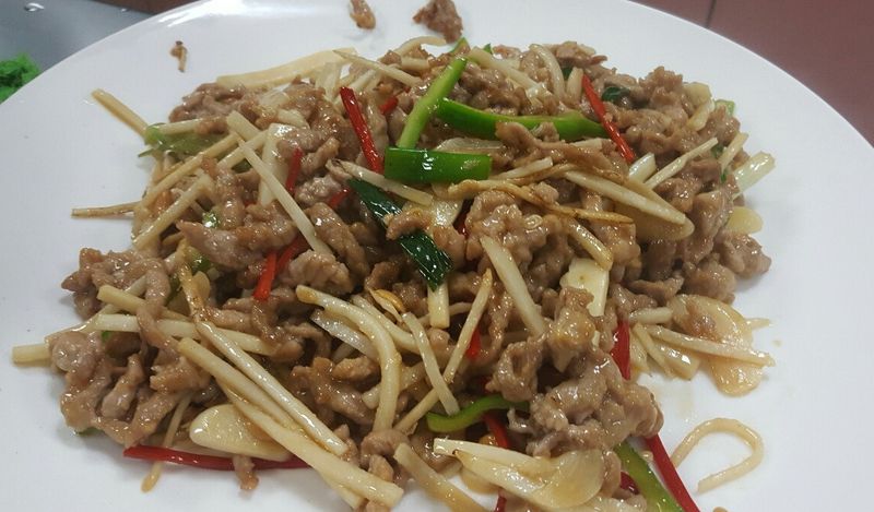 竹筍炒肉絲