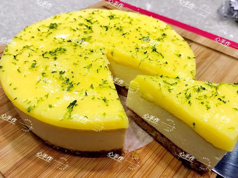 🍋檸檬酪乳酪蛋糕🍋(6吋、免烤箱)
