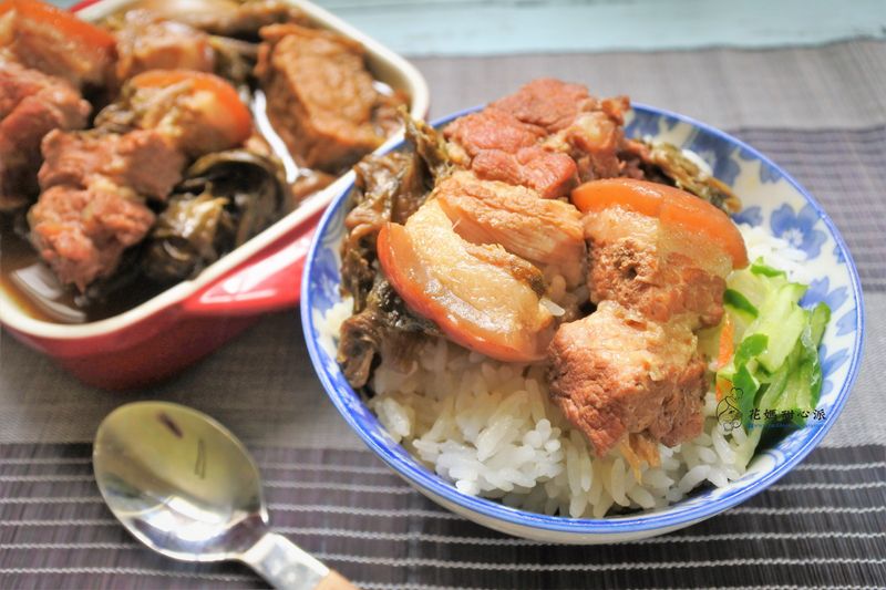 梅乾菜魯五花(一鍋到底好料理)
