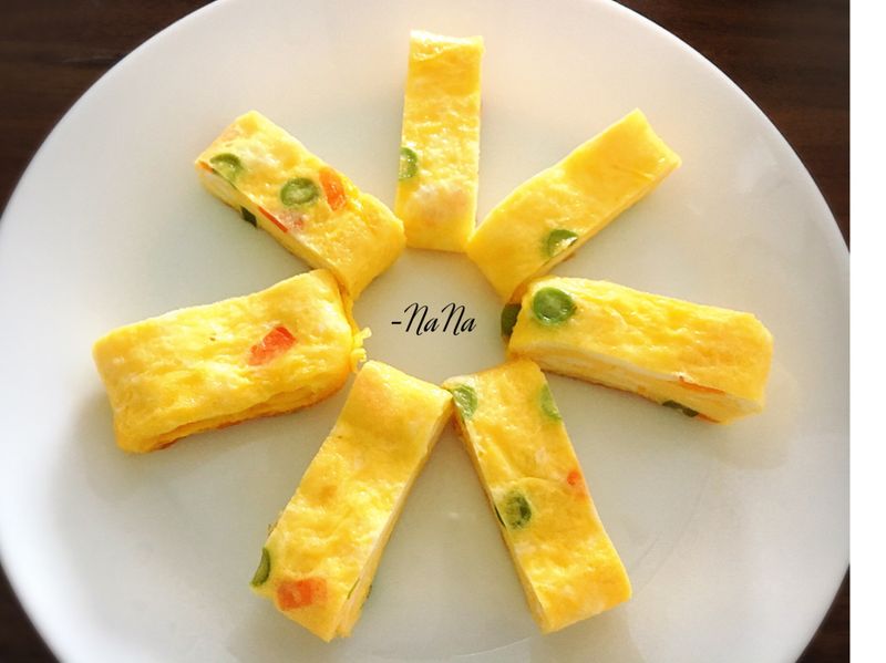 蔬菜玉子燒