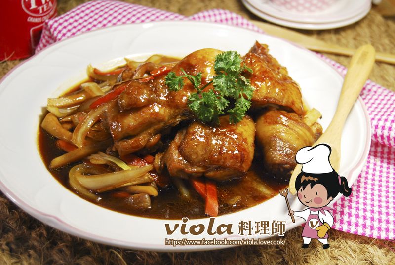 甘梅滷雞腿