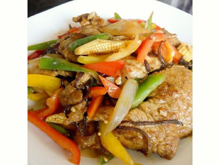 彩椒嫩肉