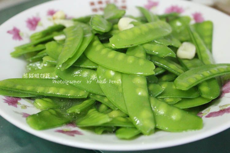 【簡單做菜】蒜炒豌豆。炒出熱炒店的美味II