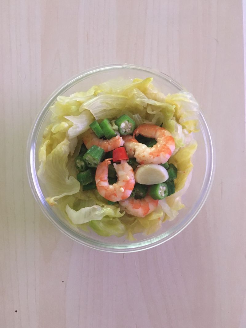 蝦味秋葵