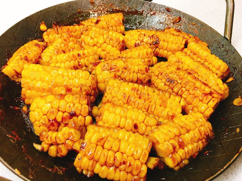 醬燒玉米《烤肉醬再利用一》