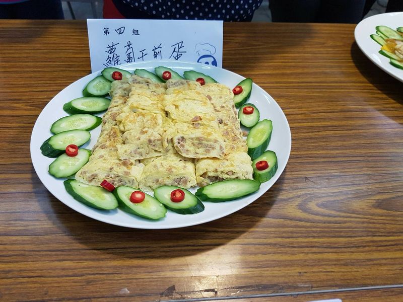 蘿蔔干煎蛋
