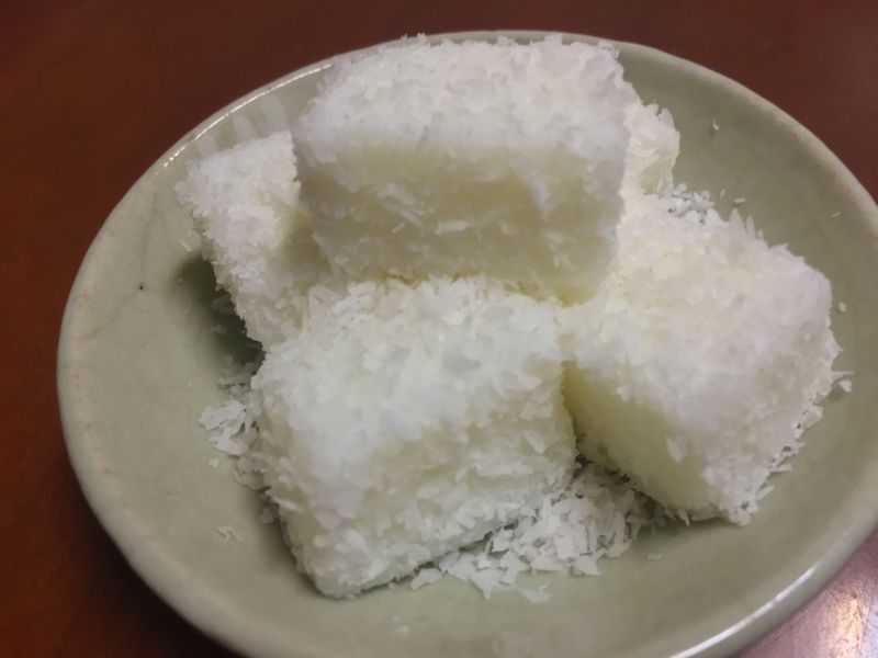 椰香雪花糕