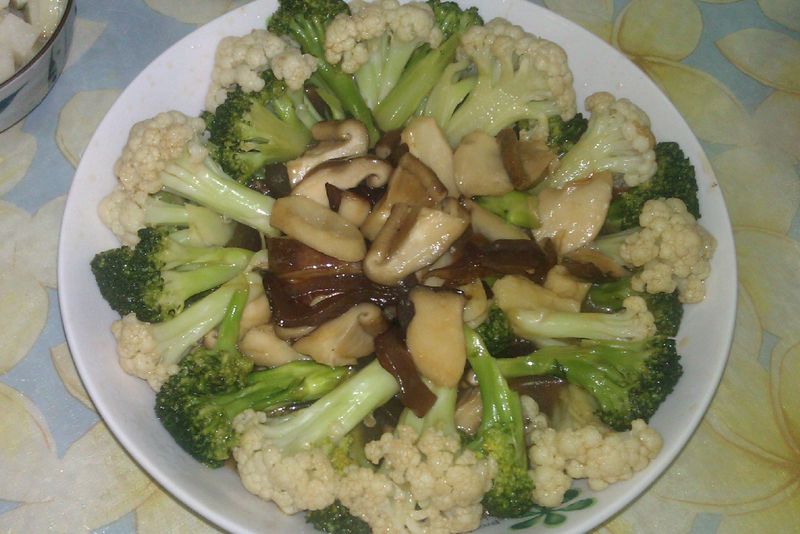雙菇燴雙椰