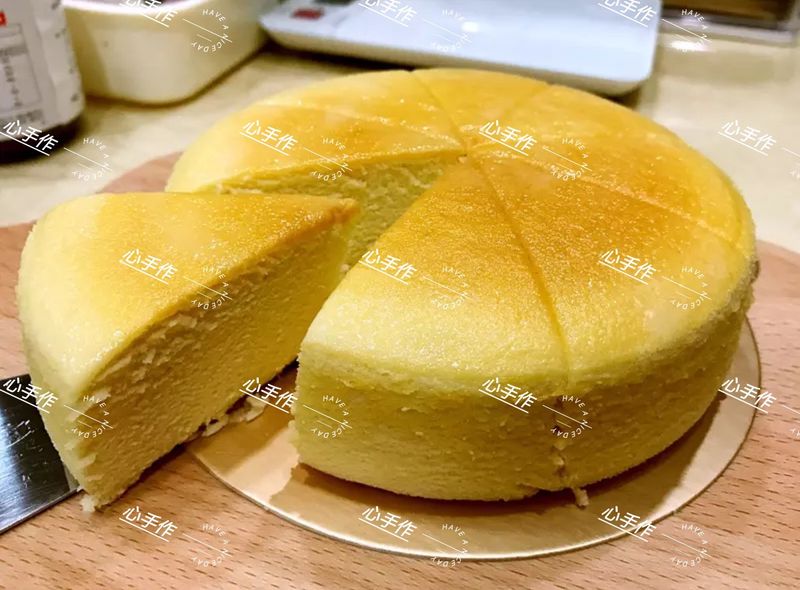 養樂多輕乳酪蛋糕(6吋、水波爐烘烤)